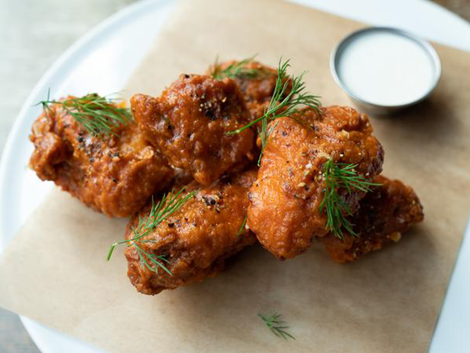 Chicken (or Crocodile) Hors D'oeuvre Two Ways
