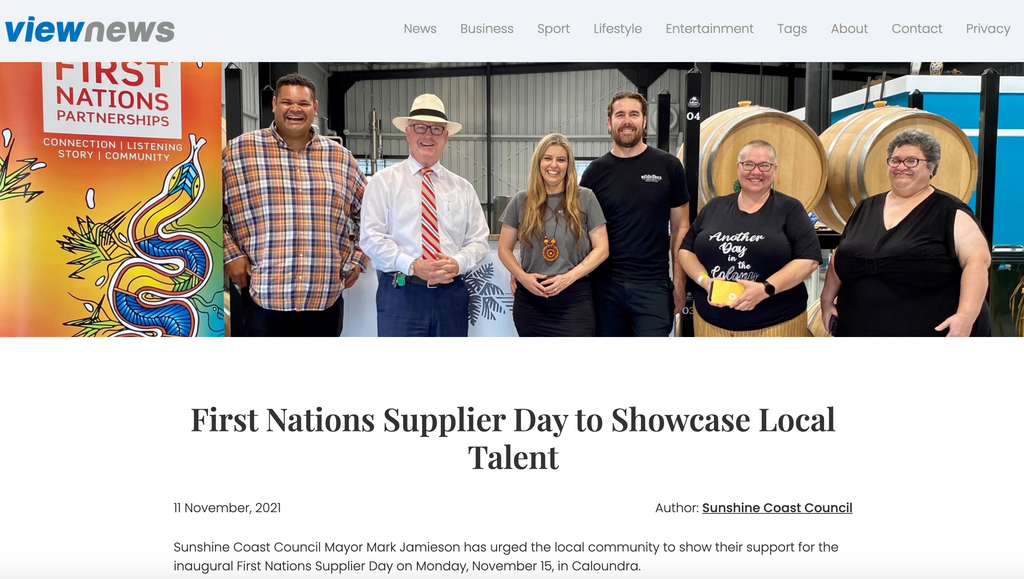 View News - My Dilly Bag at inaugural First Nations Supplier Day in Caloundra