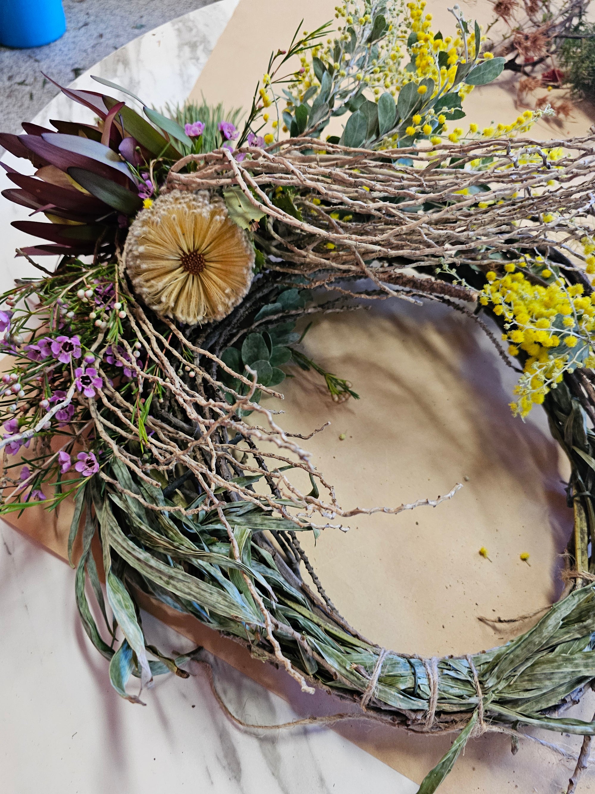 NATIVE FLORAL WREATH WORKSHOP WITH BLAK BOTANICS