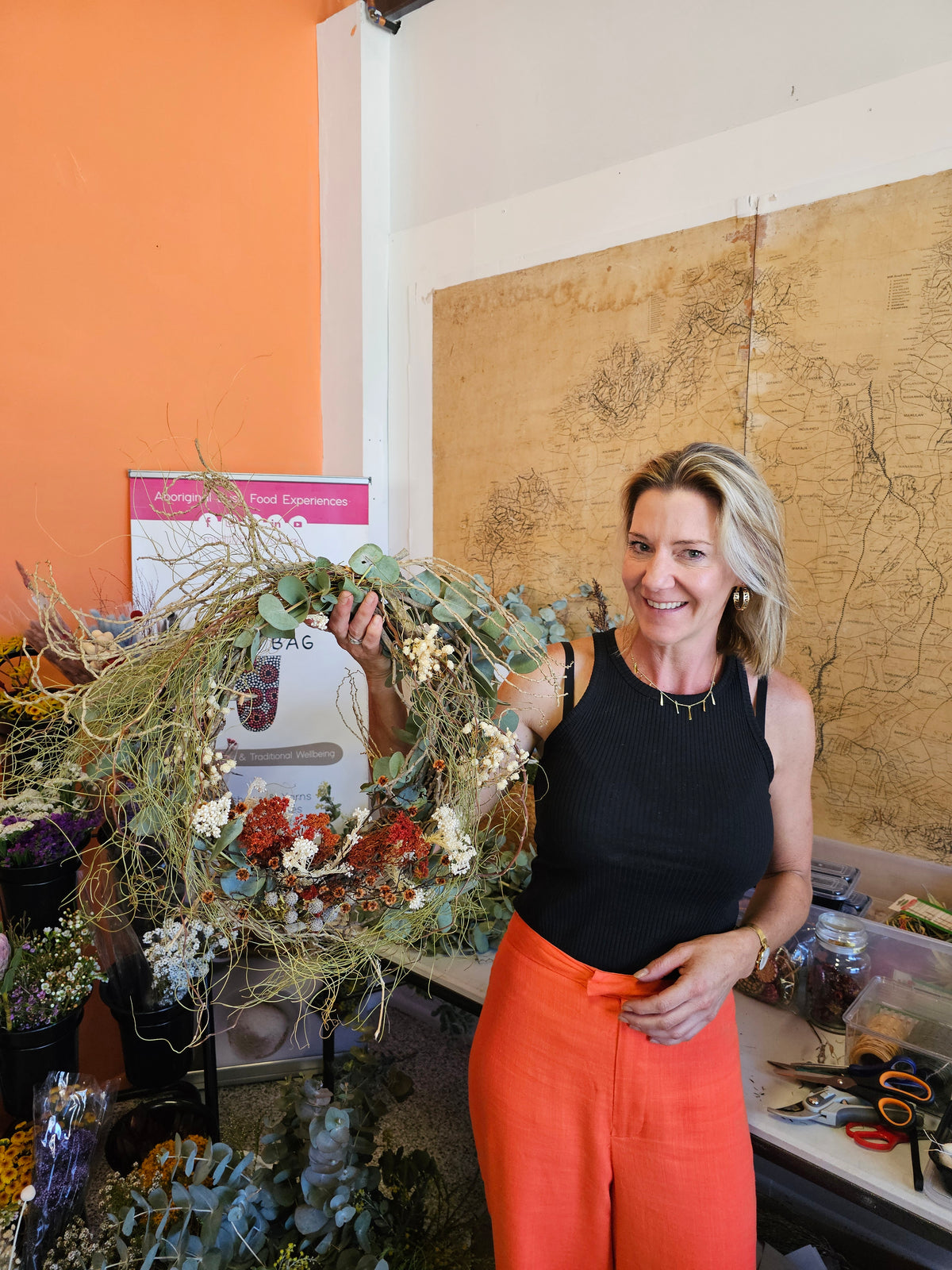 SIP &amp; STYLE - BOTANICAL WREATH MAKING WORKSHOP