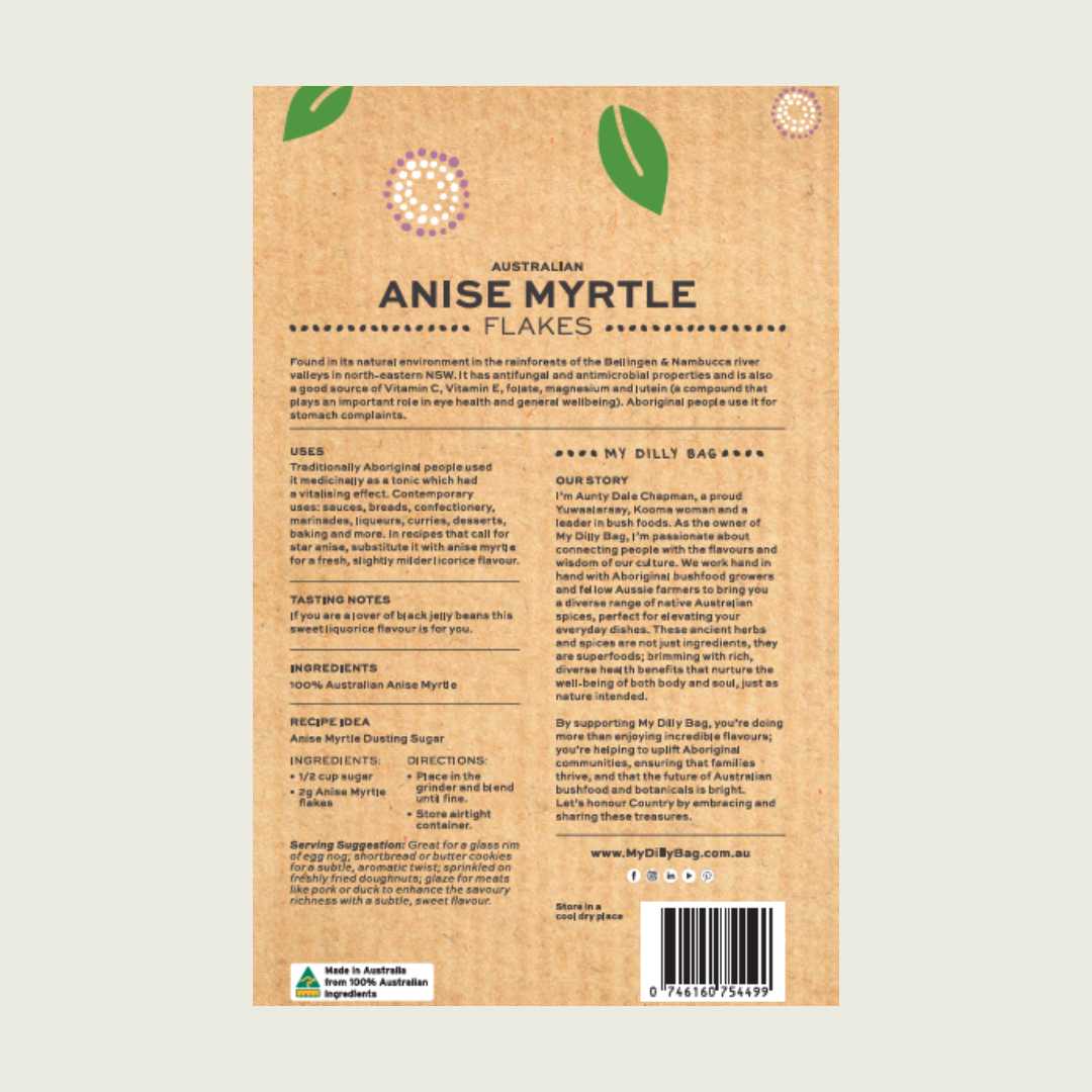 Anise Myrtle Flakes