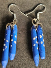 Nature Spirit Clapstick Earrings - Hand Crafted