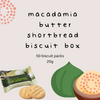 Macadamia Butter Shortbread Biscuit Box