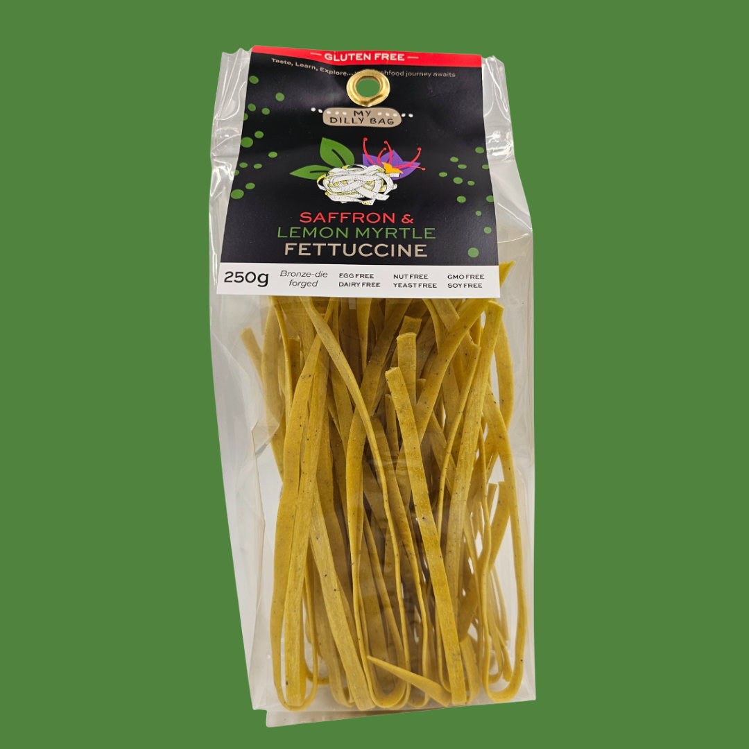 Saffron &amp; Lemon Myrtle Fettuccine GF