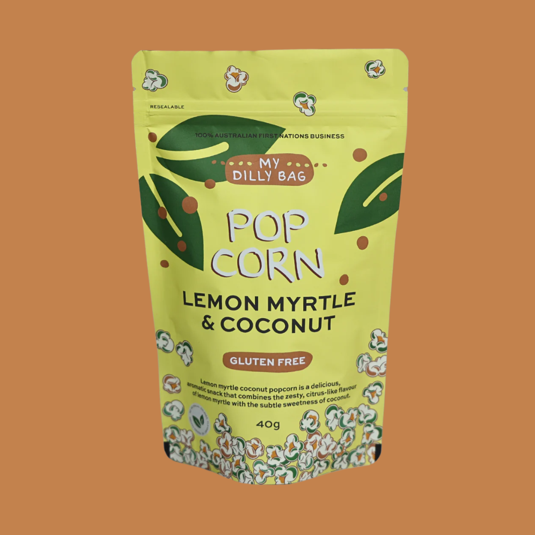 Lemon Myrtle and Coconut Popcorn