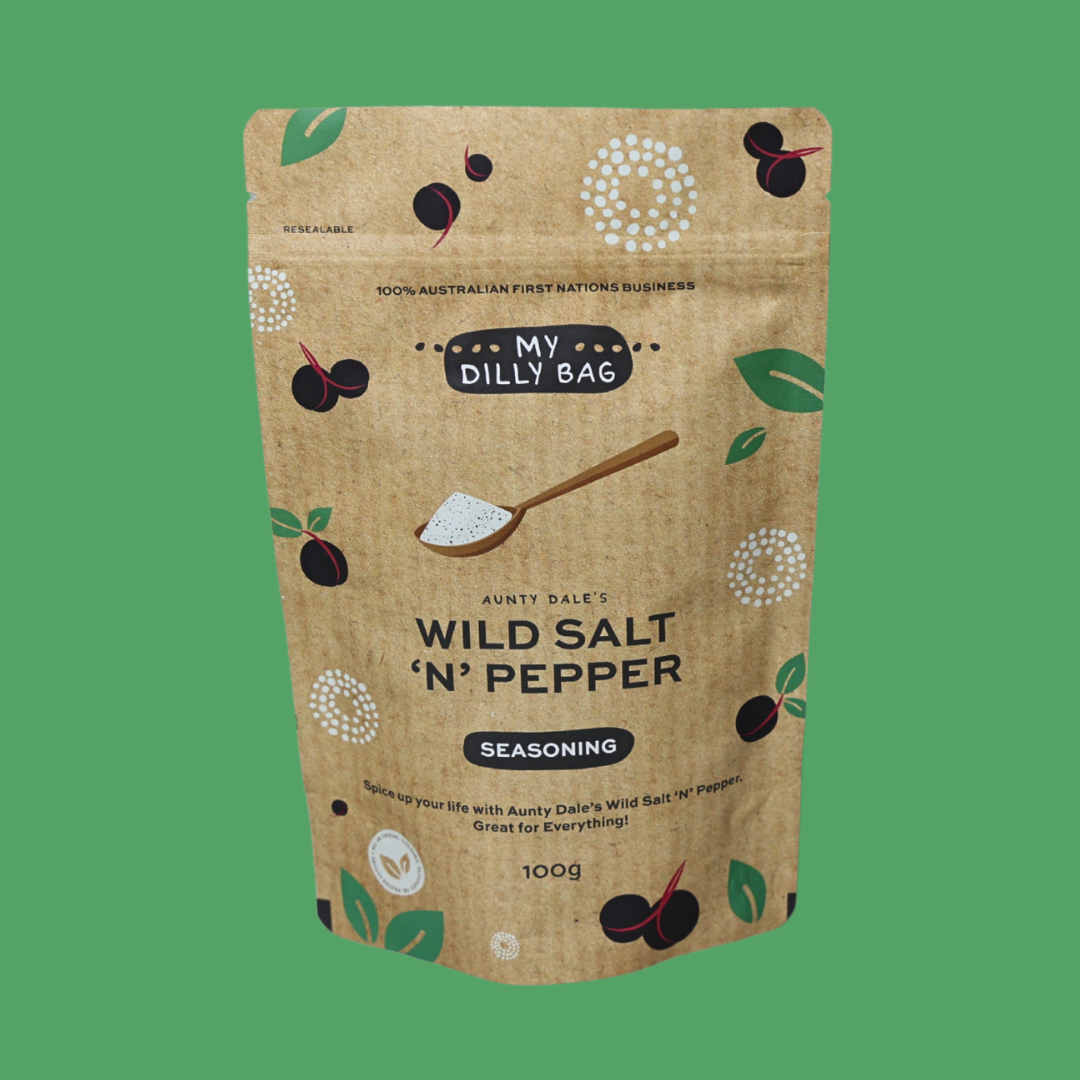 Aunty Dale&#39;s Wild Salt&#39; N&#39; Pepper
