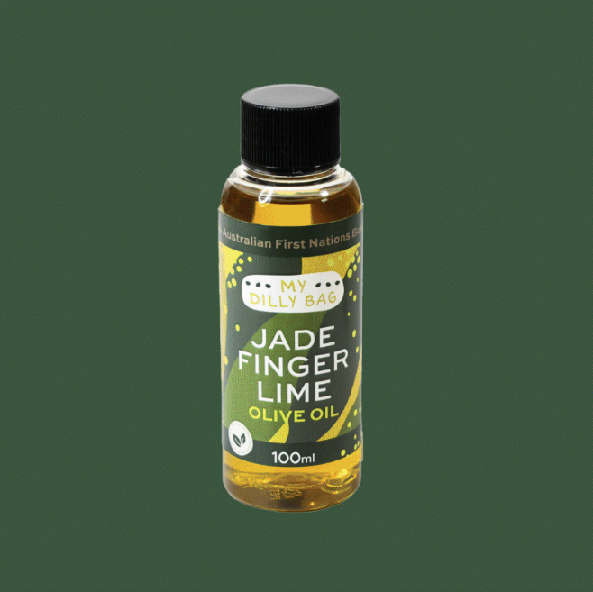 Jade Finger Lime Olive Oil 100ml New