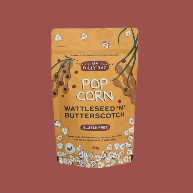 Popcorn Wattleseed &#39;n Butterscotch 40g